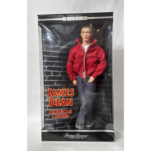 Vintage NIB Mattel American Legend James Dean Action Figure Doll 27786 - Picture 1 of 9